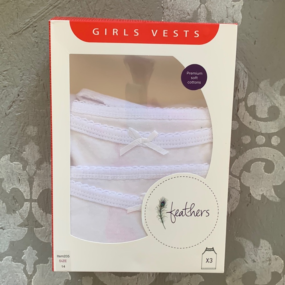 Two feathers camis, new in box.
